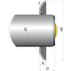 Heavy-duty Universal Conveyor Roller Series 1450