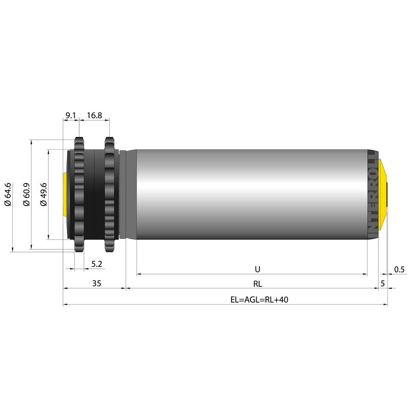 Fixed Drive Conveyor Roller Series 3500