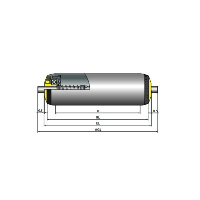 Universal Conveyor Roller Series 1700
